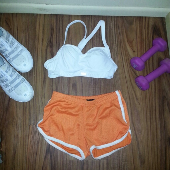 VSX victoria secret white sexy sport bra