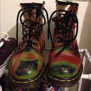 TieDye Doc Martens