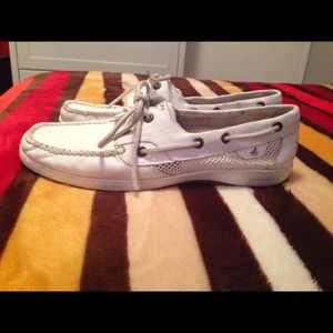 White Sperrys