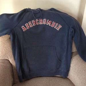Navy Blue A&F Hoodie