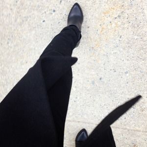 gorgeous sleek pointy toe boots