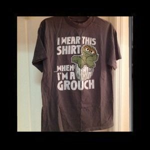 Unisex, (I WEAR THIS SHIRT WHEN I'M A GROUCH) Tee