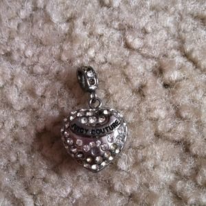 Juicy couture heart charm