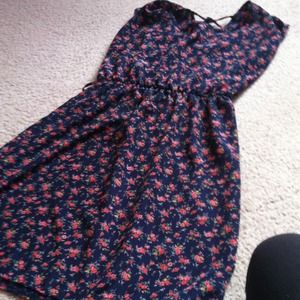 Floral print dress