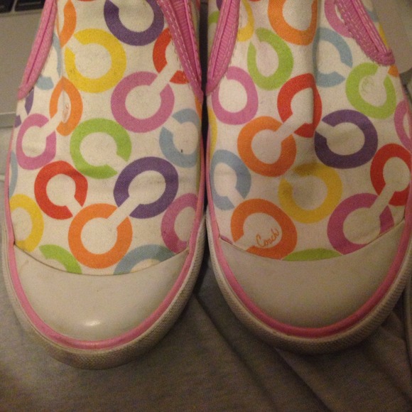 Coach slip on sneakers