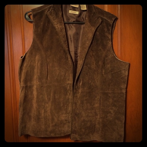 Ruff Hewn suede vest