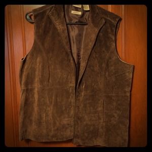 Ruff Hewn suede vest