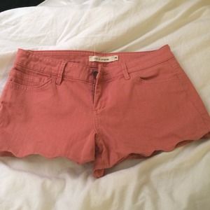 Forever 21. Coral shorts. Size 26