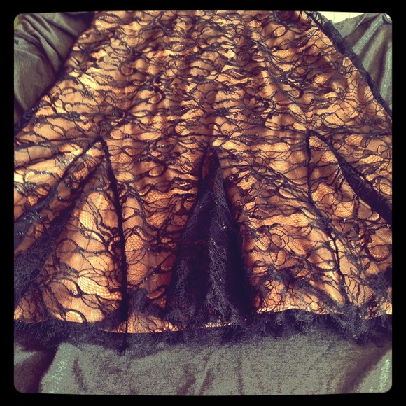 Black Badggley Mischka cocktail dress - Picture 4 of 4