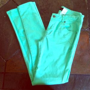 ❌❌SOLD❌❌Aqua skinny jeans