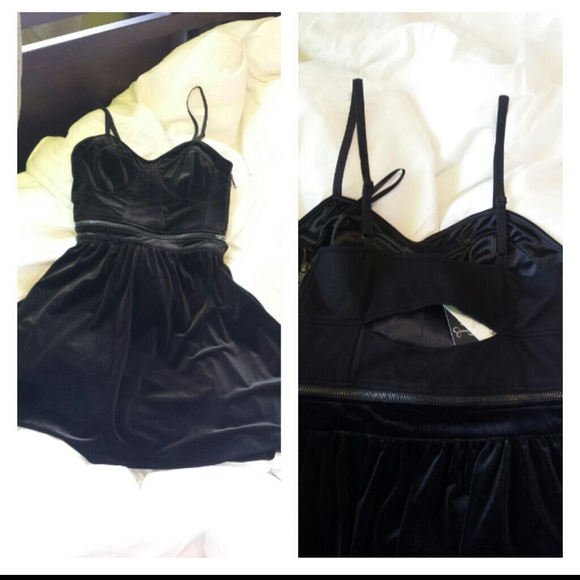 Jessica Simpson velvet dress