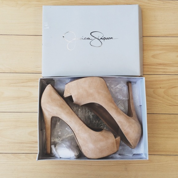 Jessica Simpson Shoes - JS SUEDE HEELS