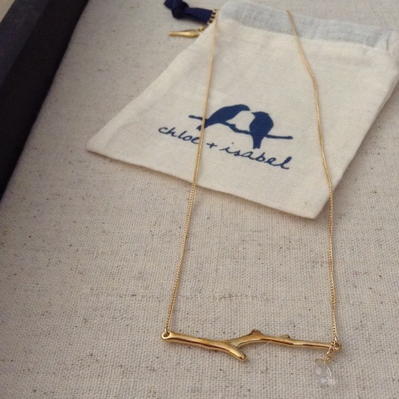 C + I BRANCH NECKLACE