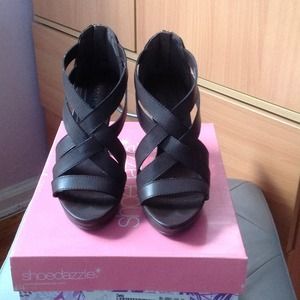 Reduced Shoedazzel dark brown Heels