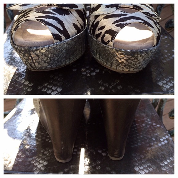 Sam Edelman Snow Leopard Peep toes - Picture 3 of 4