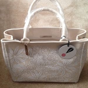 BNWT Oscar delaRenta Canvas Tote