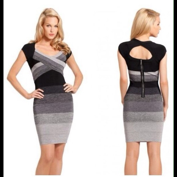 Ombré Heather Bandage Dress *flash sale*