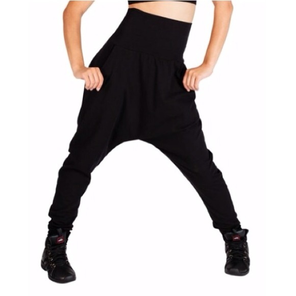 Black Harem Pants