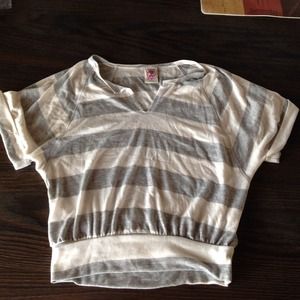 Striped half sleeve shirt from beachworks!