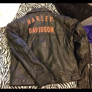 Harley Davidson leather coat