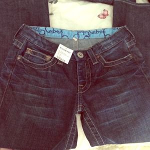 ❌SOLD❌ Bebe Cuff Crop Jeans