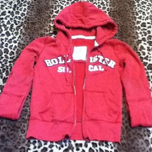 Red Hollister hoodie!