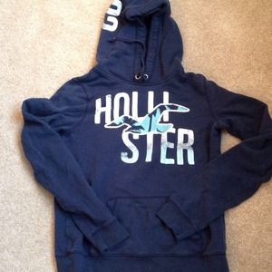 Blue Hollister sweatshirt