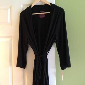 Black robe NWT