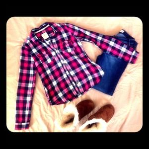 Plaid Hollister Shirt