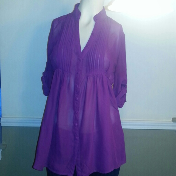 Purple blouse