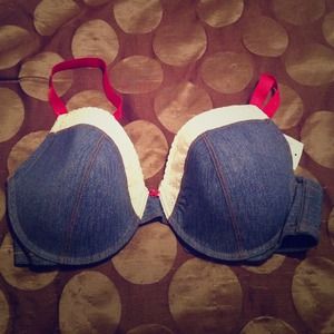 Frederick's of Hollywood Denim Style Bra