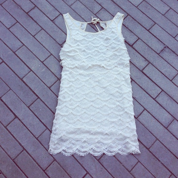Urban Outfitters Dresses Boho Hippie Lace Dress White Poshmark