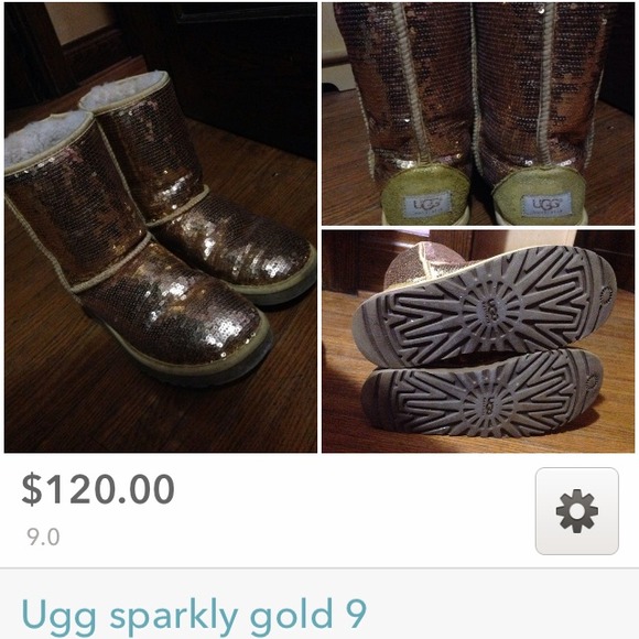 Ugg sparkle uggs good 9
