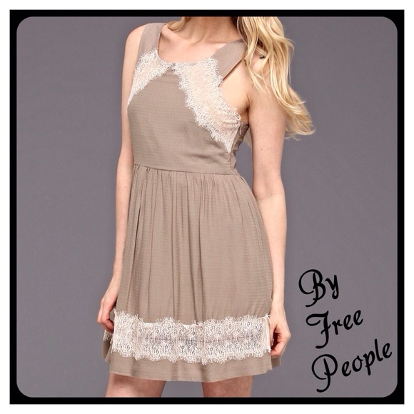 Free People Dresses & Skirts - ❤$10 OFF FACEBOOK DISCOUNT❤ PEOPLE  DRESS W/LACE