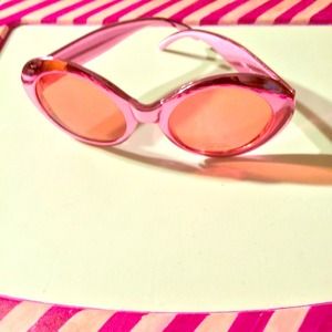 Pink Circle Sunglasses