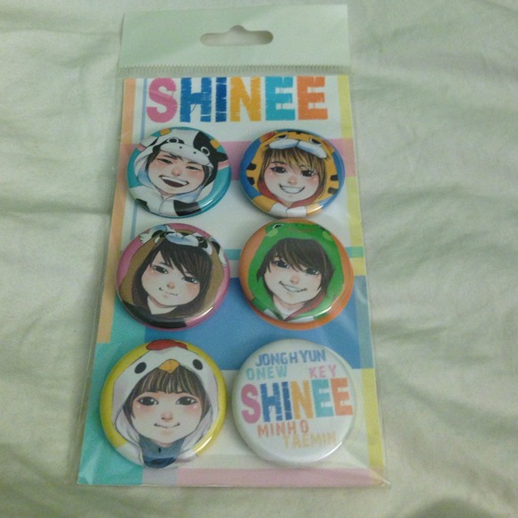 Pins Of K-pop Group: Shinee
