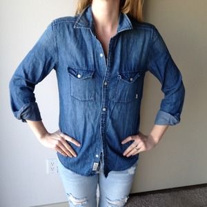 Chambray long sleeve