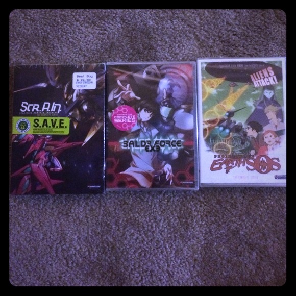 3 Complete Series Anime Bundle - see description