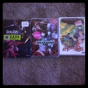 3 Complete Series Anime Bundle - see description