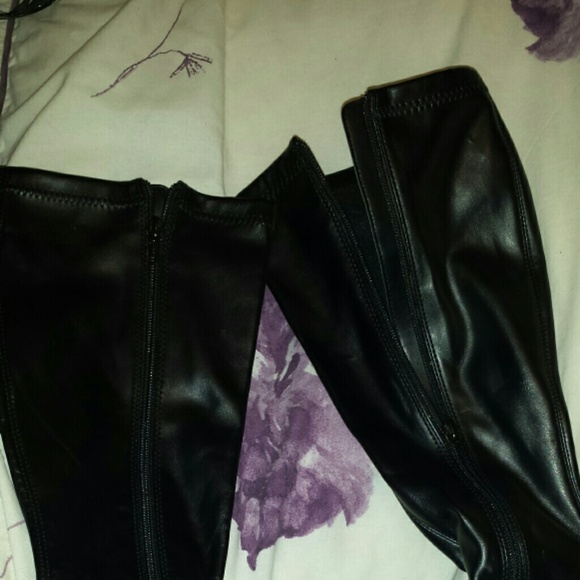 Rampage black leather boots - Picture 2 of 3