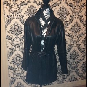 Black Leather Jacket!!