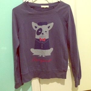 Forever 21 Bonjour Sweatshirt