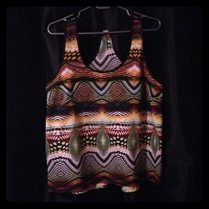 Cute Charlotte Russe Print Top