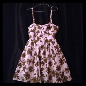 NWT Flower Printed Summer Boutique Dress