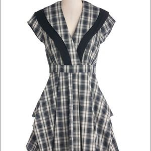 ✂️Reduced✂️Modcloth All Hands on Spec Script Dress