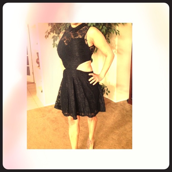 Sexy Black lace dress - Picture 1 of 2