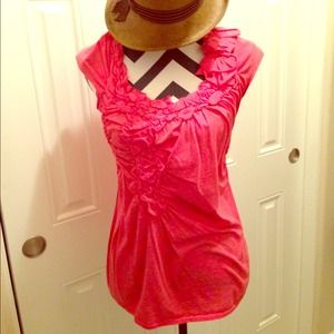 Host Pick! Anthropologie cotton blend top