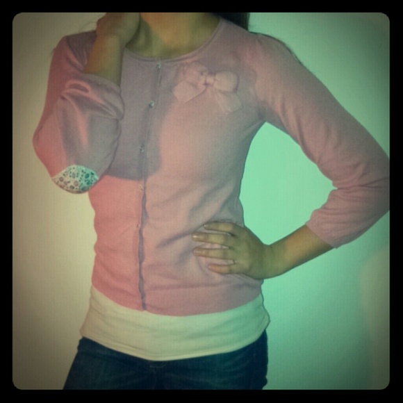 SOLD!!!! Pink button up cardigan
