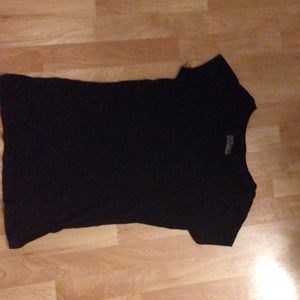 Deep neck thin t shirt