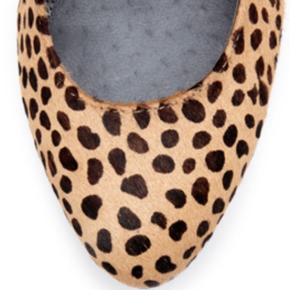 Rosegold Lela Calf Hair Leopard Pump - Picture 3 of 4